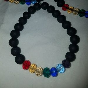 Chakra  Beaded  Bracelets